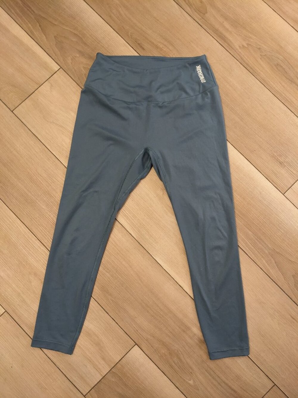 Gymshark Blue Training Leggings 7/8 Length, Size Medium